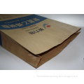 25kgs Pp + Kraft Paper Material Craft Brown Kraft Paper Bags For Feed Industry